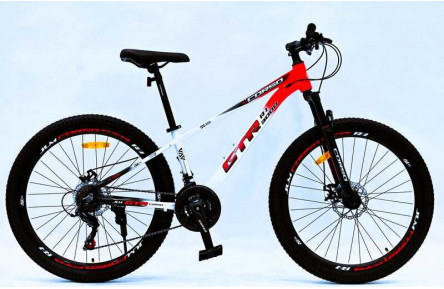 Велосипед Спортивний Corso «GTR-3000» 26" дюймів GT-68095 (1) рама алюмінієва 13``, обладнання Shimano 21 швидкість, зібран на 75