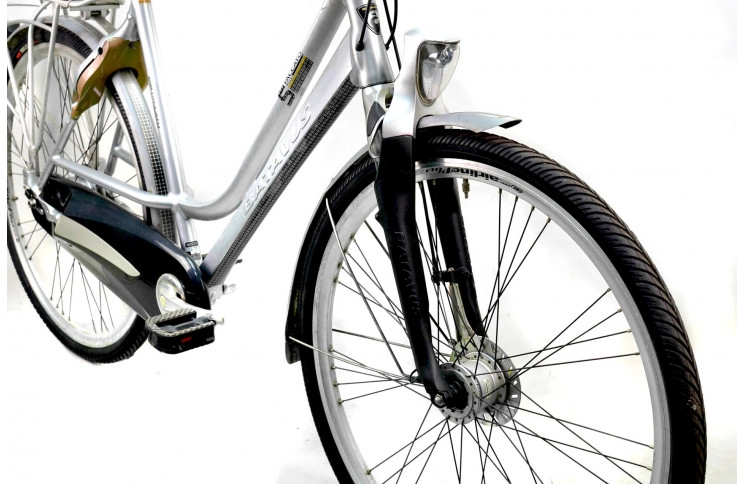 Гибридный велосипед Rixe Toulanse 28" L чёрно-серый Б/У
