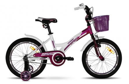 Велосипед 18" VNC Amalia AC 2022, 28см, біло-фіолетовий