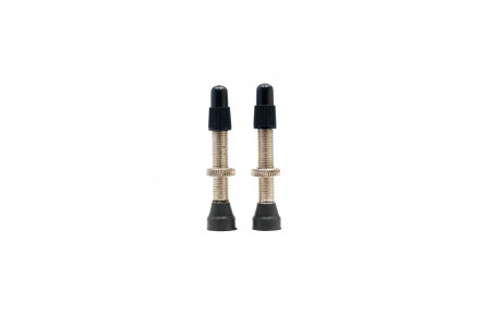 Безкамерний ніпель Stan's Universal Valves, regular, FV 35 мм, латунь, 2 шт.