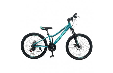Велосипед SPARK TILL 24" ал12 ам диск бірюзовий