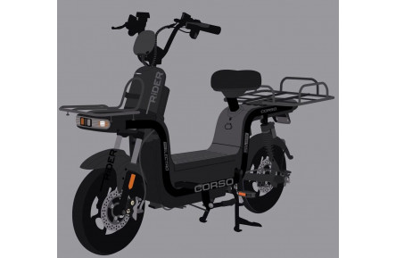 Электрический мопед Corso Rider RG-209074 800W 60V/20Ah 10"