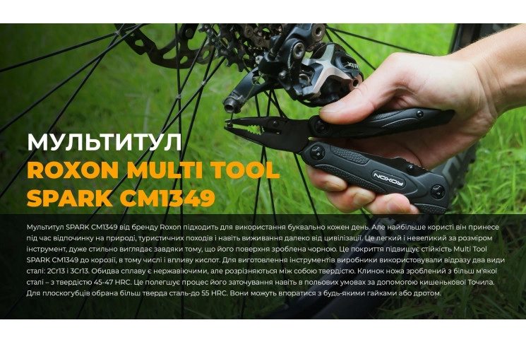 Мультитул Roxon SPARK CM1349