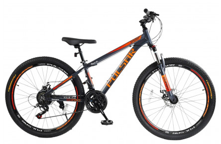 Велосипед Corso PULSAR PL-26318 26" 13" сіро-помаранчевий