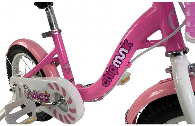 Велосипед RoyalBaby Chipmunk MM Girls 16" 8.5" рожевий