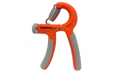 Еспандер кистьовий пружинний з регульованим навантаженням MS 4122-4(Orange) 5-60 кг