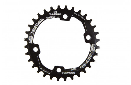 Звезда-неслучайка к шатуну NW AL 32T SNAIL круг BCD 96 асимметричным. черный. (для Shimano M7000) (черн.)