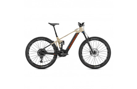 Электровелосипед MONDRAKER CRAFTY CARBON R 29" T-M, Carbon/Desert Grey/Orange