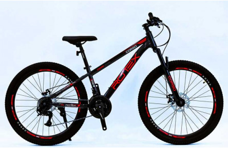 Велосипед Спортивний Corso 26" дюймів «ROTEX» RX-26586 (1) рама сталева 13’’, обладнання LTWOO A2, 21 швидкість, зібран на 75