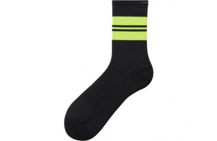 Шкарпетки Shimano ORIGINAL TALL, чорно-жовті, розм. 45-48