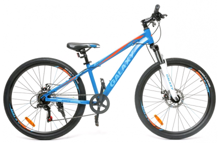 Велосипед Galaxy AL DD 2024 26” 13" синий с оранжевым