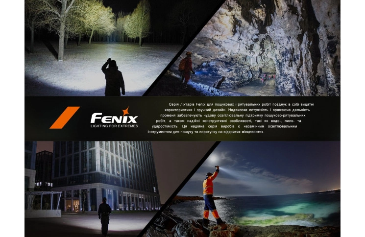 Ліхтар ручний Fenix LR40R V2.0