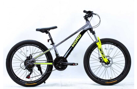 Велоcипед Corso Kord KD 24" 11" оборудование Shimano 21 скорость