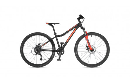 Велосипед AUTHOR (2023) A-Matrix 26" D, рама 13,5", колір-чорний // неоново помаранчевий