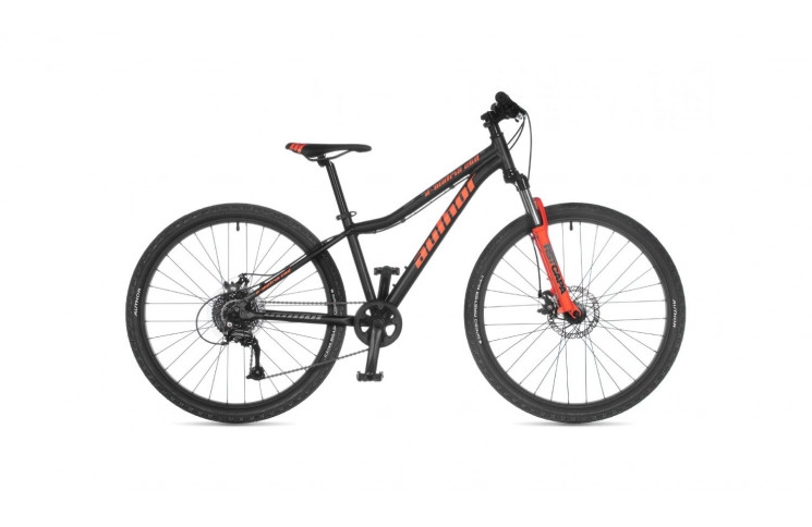 Велосипед AUTHOR (2023) A-Matrix 26" D, рама 13,5", цвет-черный // неоново оранжевый