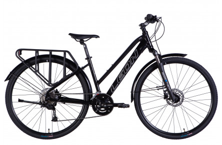Велосипед AL 28" Leon TG 70 WOMAN HDD рама-16" чорний 2025