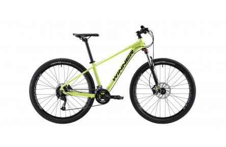 Велосипед 27.5" Winner Solid DX 2021, 19", салатовый (мат)