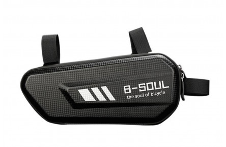 Велосумка-кейс у раму BC-BG168 27*11*7cm чорний