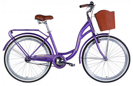 Велосипед Dorozhnik AQUAMARINE BH ST 28" 19" фиолетовый 2025