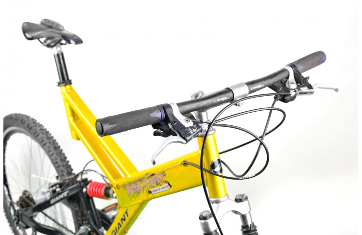 Двухподвесной велосипед Giant Box Two 26" XL желтый Б/У
