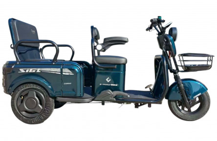 Електричний трицикл Corso Sig L SL (1200Вт літій-залізно-фосфатний 72В 24Аг) 10"