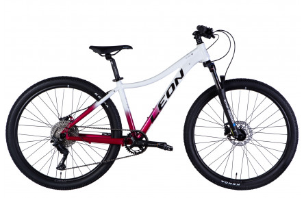 Велосипед AL 27,5" Leon XC LADY 75 HDD рама-16" білий з малиновим 2025