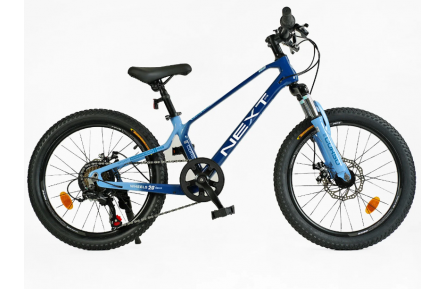 Детский велосипед Corso Next NX-20110 20" XXS голубой