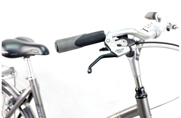 Гибридный велосипед Gazelle Medeo 28 M серый Б/У