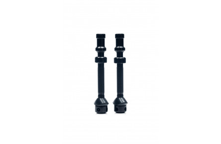 Безкамерний ніпель Stan's Universal+ Valves, medium, FV 44 мм, алюміній, пара, чорні