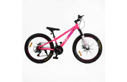 Велосипед Спортивний Corso «PATROL» 24" дюйми PL-24319 (1) рама сталева 11’’, обладнання SUNRUN 21 швидкість, зібран на 75