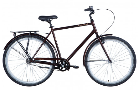 Велосипед 28" Dorozhnik COMFORT MALE 2024 (коричневий)