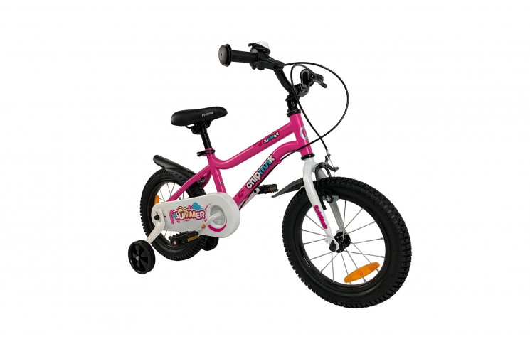 Велосипед дитячий RoyalBaby Chipmunk MK 16", OFFICIAL UA, рожевий
