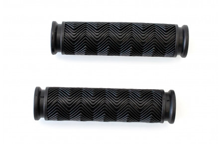 Гріпси 130мм BRAVVOS FL-370A гумові чорні