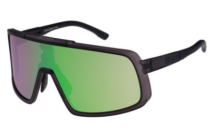 Окуляри R2 REVEL dark/grey (TR90), лінза violet (HD), покриття green full revo, кат. 3