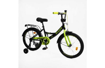 Велосипед 20" 2-х колесный "CORSO" MAXIS CL-20267, дополнительные колеса