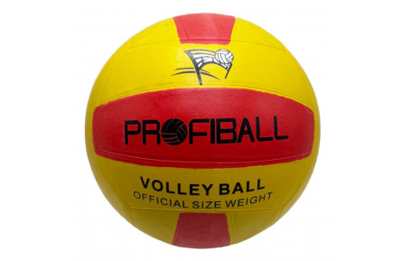 М'яч волейбольний "Profiball" VA 0016(Red-Yellow) розмір №5