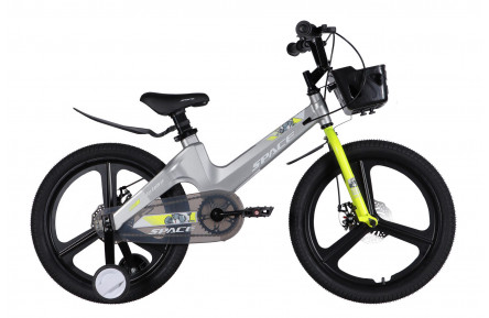 Велосипед MG 20" SPACE KID MOON DD рама-11,4" сірий 2026