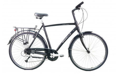 Гибридный велосипед Gazelle Ultimate 28" XL черный Б/В