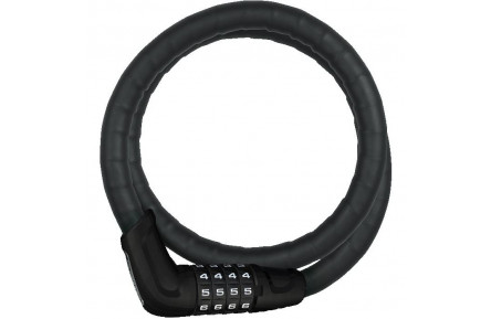 Замок трос панцирний ABUS 6615C/85 Tresor Black SCMU