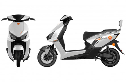 Электрический мопед Yadea GT25 (1400Вт графеновый аккумулятор 72В 23Ач) 10"