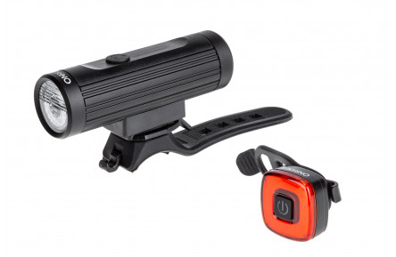 Комплект світла ONRIDE Rave (700 lm, 2600 mAh, Micro USB) + ONRIDE Bagel (30 lm, 300 mAh, Type-C)