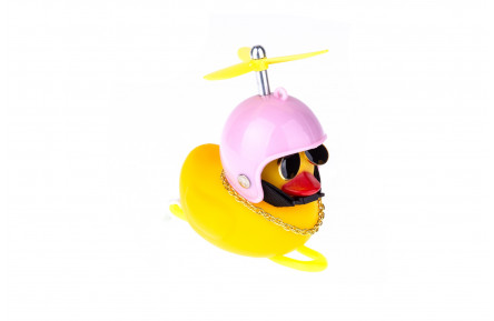 Сигнал ONRIDE Duck (зірка, рожевий), з підсвіткою, Ø керма 22-32мм