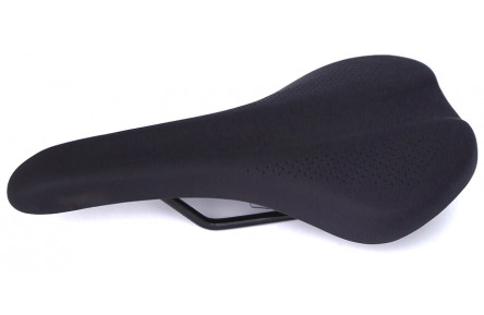 Седло Green Cycle GCS-2603, 275мм x 150мм, стальные рейлы, черное