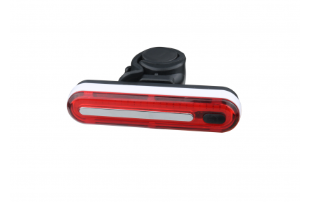 Фонарь габаритный задний (плоский) экстра яркий BC-TL5522 красный свет 50 LED USB 8 режимов