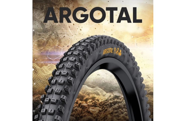 Покрышка бескамерная Continental Argotal Downhill 29 x 2.40 SuperSoft черная, складная skin