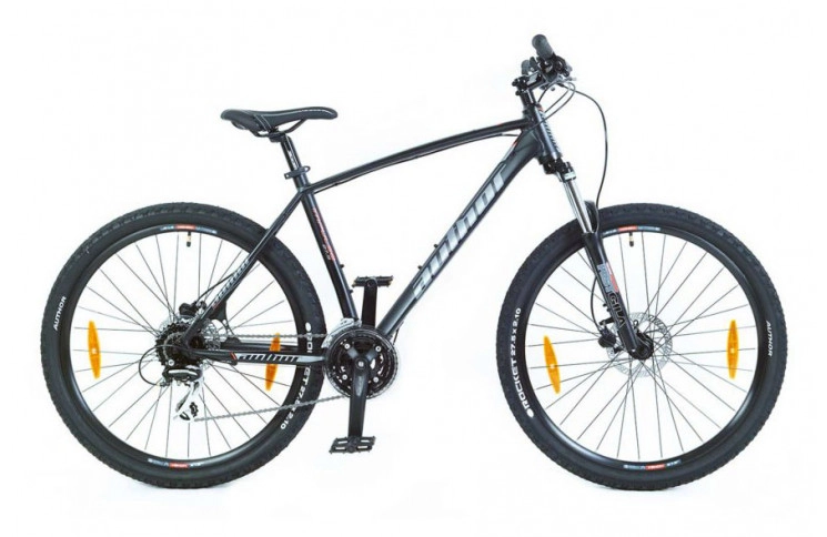Велосипед Author Impulse II 2023-24 27.5" 15" чорний (сріблястий)/чорний