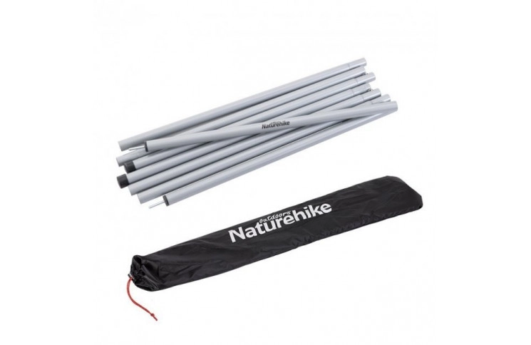 Стійки для тенту Steel poles Ø22 Naturehike NH20PJ043 silver