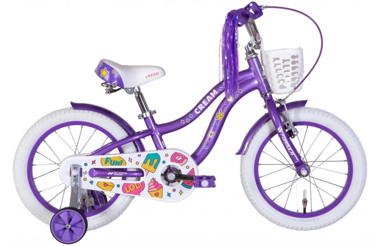 Велосипед Formula CREAM 2022 16" 85" фиолетовый