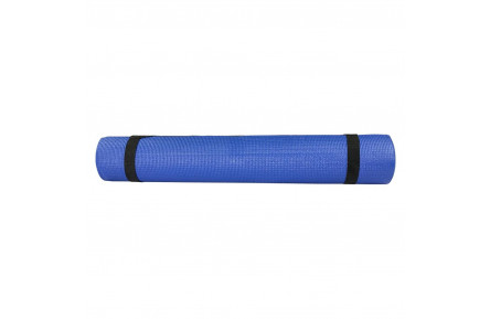 Килимок для фітнесу Stein PVC / блакитний / 183x61x0.4 см