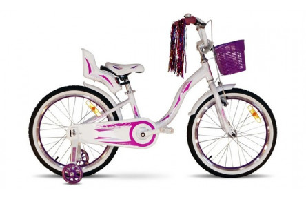Велосипед VNC 2022 20" Miss AC V9AC-20FA-WP (1452) white/purple